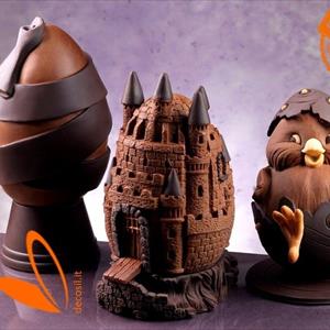 Ribbon Chocolate Easter Egg LINEAGUSCIO Mold