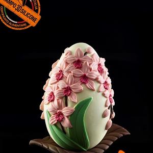 Orchids Chocolate Easter Egg LINEAGUSCIO Mold