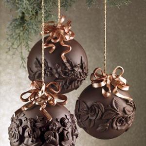Musician Angels Chocolate Christmas Ball LINEAGUSCIO Mold
