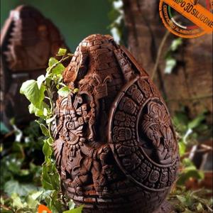 Maya Big Chocolate Easter Egg LINEAGUSCIO Mold