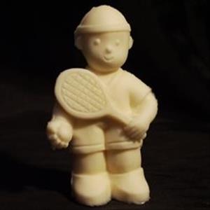 Tennis player mold