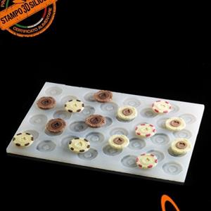 Poker Cards shaped silicone mold