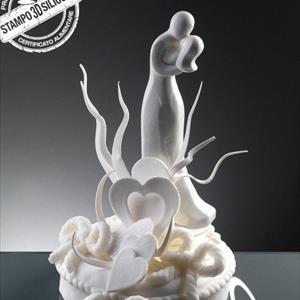Stylized Couple Cake Topper mold