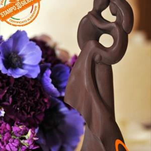 Groom Holding Bride cake topper mold - big size