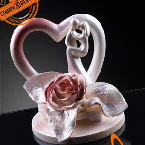 Small Groom Holding Bride Mold - small