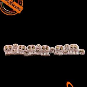 Decor Border Skulls mold