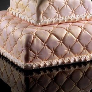 Quilted Duvet Cake Decor mold - Large size