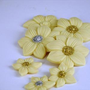 Christmas Flowers - big and small mold