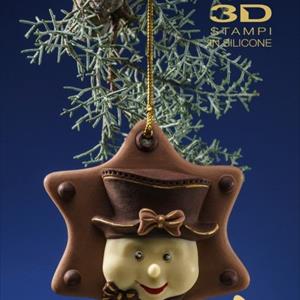 Snowman Ornament Mold