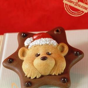 Teddy Bear Ornament chocolate mold