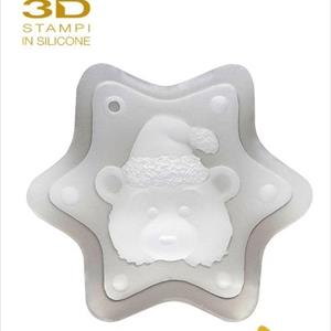 Teddy Bear Ornament chocolate mold