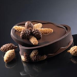 Oval Box Christmas chocolate mold