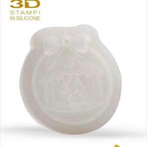 Christmas Crib Ornament Mold