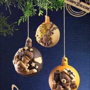 Christmas Bauble - Reindeer Mold