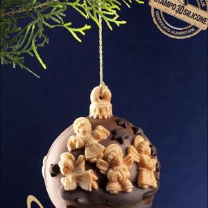 Christmas Angel Sphere mold
