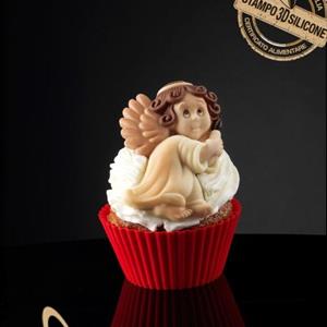Angel with Candle Mold