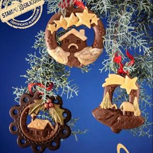 Christmas Hanging Ornament Bell Mold