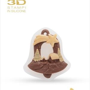 Christmas Hanging Ornament Bell Mold