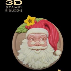 Santa Claus Chocolate pendant mold