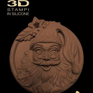 Santa Claus Chocolate pendant mold