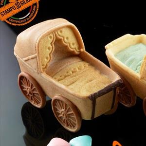 Pram 3D silicone mold