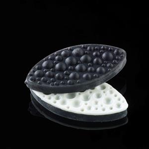 Leaf with Bubbles mold