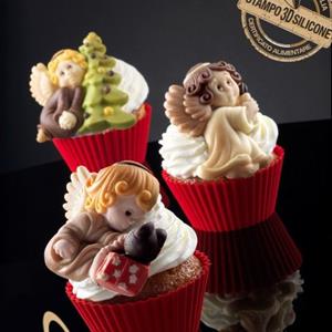Angel with gift Mold