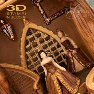 The Princess Ball Large Chocolate Easter Egg LINEAGUSCIO Mold