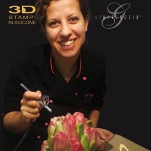 Tulips Big Chocolate Easter Egg LINEAGUSCIO Mold