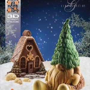 Gnome Tiby Chocolate LINEAGUSCIO Mold