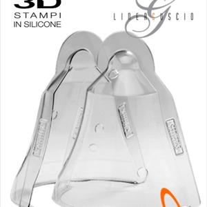 Maddy Bunny Easter Bell LINEAGUSCIO Mold
