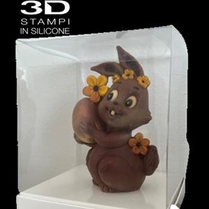 Maddy Bunny Easter Bell LINEAGUSCIO Mold