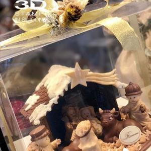 Nativity Crib with Christmas Star mold