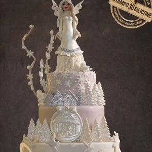 Christmas Crib Ornament Mold