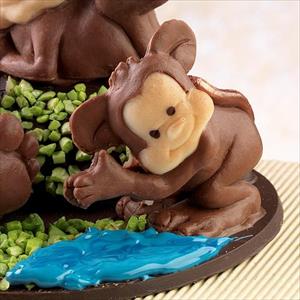 Monkey Diver Chocolate Mold