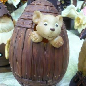 Wooden Chocolate Easter Egg LINEAGUSCIO Mold