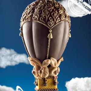 Hot-air balloon Chocolate Easter Egg LINEAGUSCIO Mold