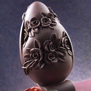 Rose Big Chocolate Easter Egg LINEAGUSCIO Mold
