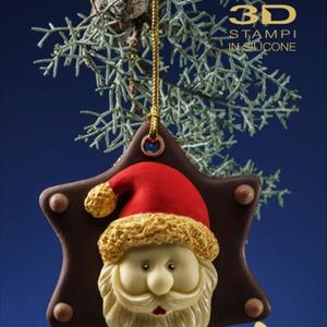 Santa Claus Ornament Mold