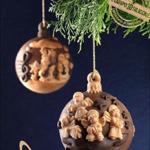Christmas Angel Sphere mold