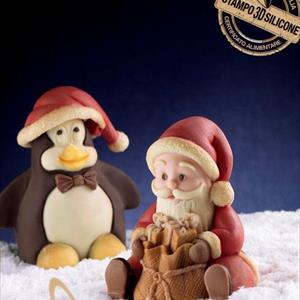 Santa Claus Sitting chocolate mold