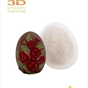 Small Roses Little Egg Chocolate Mold