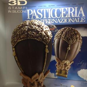 Hot-air balloon Chocolate Easter Egg LINEAGUSCIO Mold