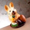 How to make a 3D chocolate bunny step by step